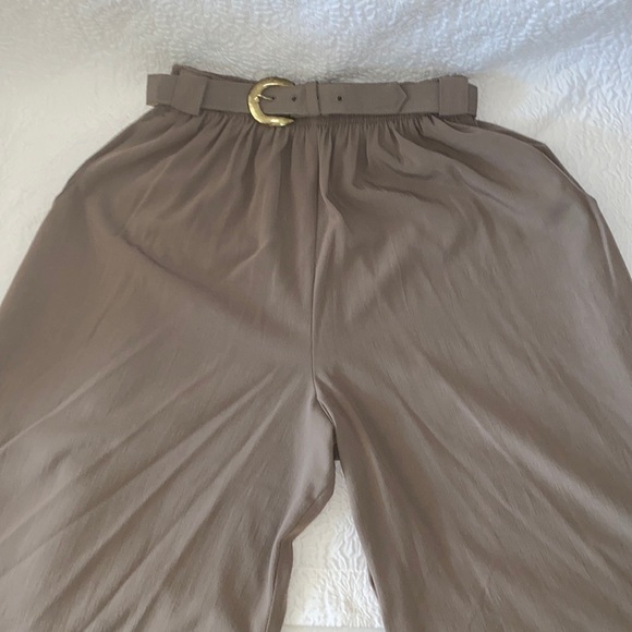 Briggs New York High Rise Wide Leg Capri Pants - Picture 3 of 8